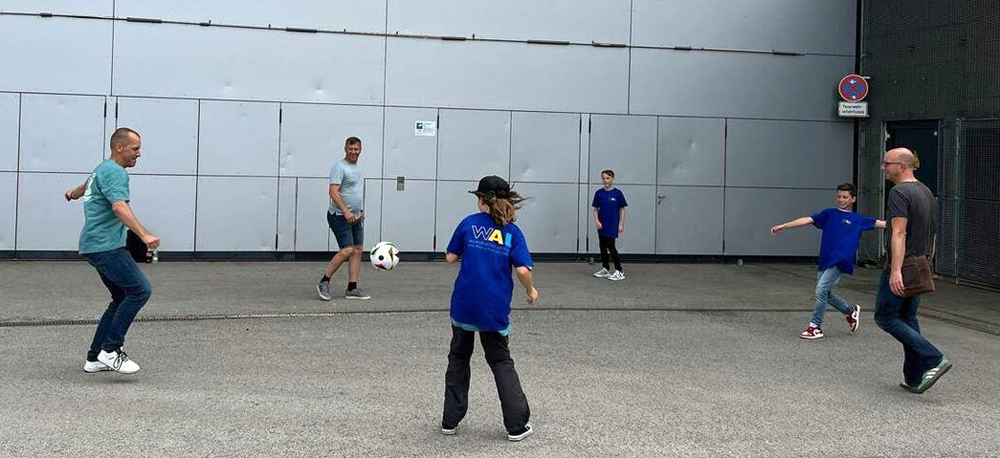 WRO Fußball spielen
